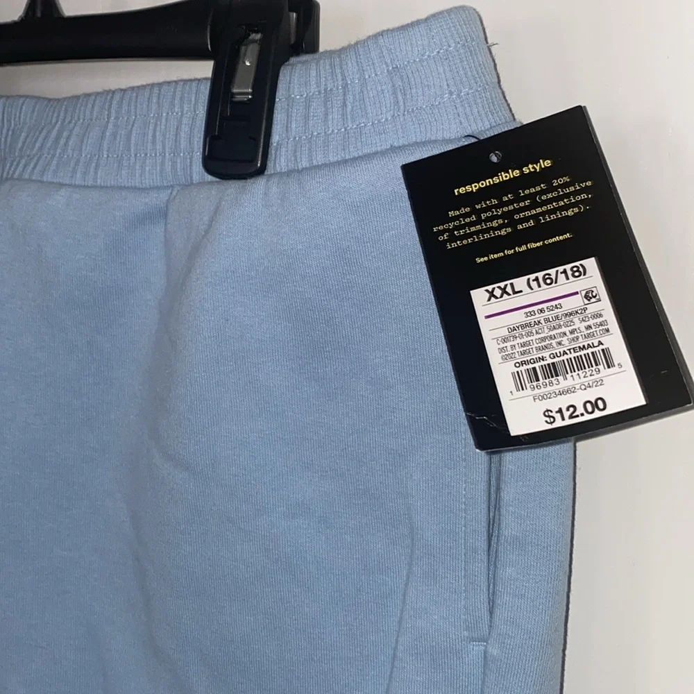 Art Class | Baby Blue Shorts | New w/ Tag | Size XXL (16/18)